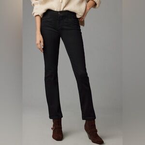 Pilcro Women's Black Straight Leg Jeans